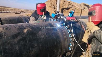 Oil pipeline welding